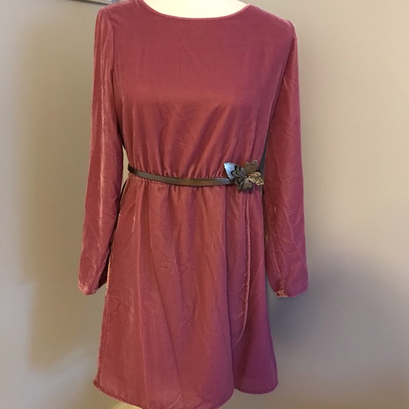 J Crew rose velvet dress NWT 6 - Picture 1 of 8
